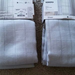 NWT Sonoma window panels